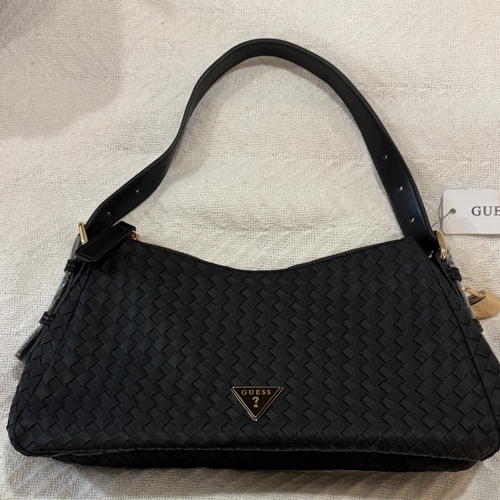 Guess Woven Shoulder Bag